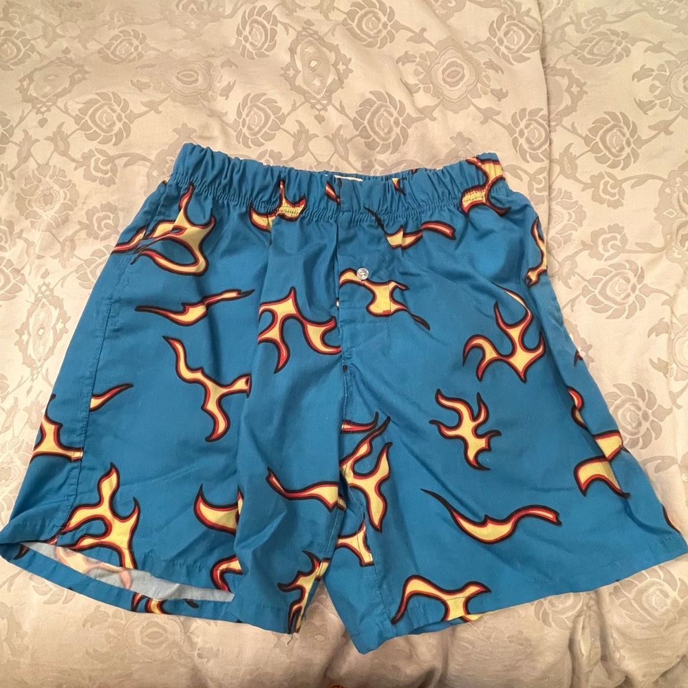 GOLF WANG flame boxer shorts